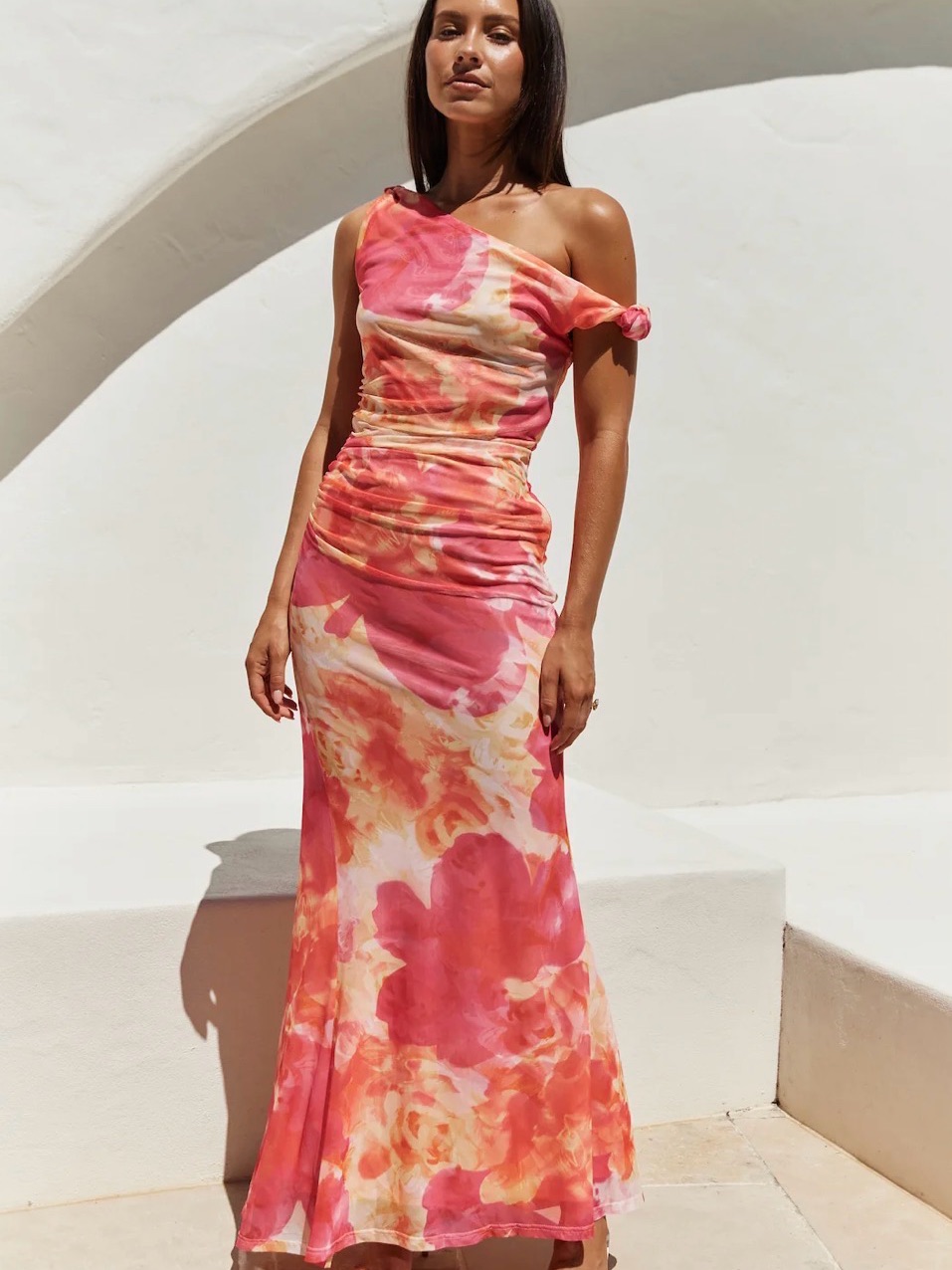 Fortunate One - Mimosa Moment Maxi Dress Pink